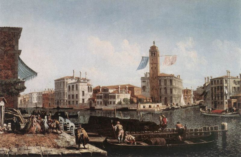 The Grand Canal with the Fishmarket