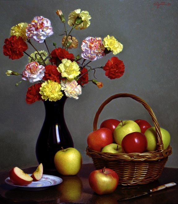 Carnations and Apples