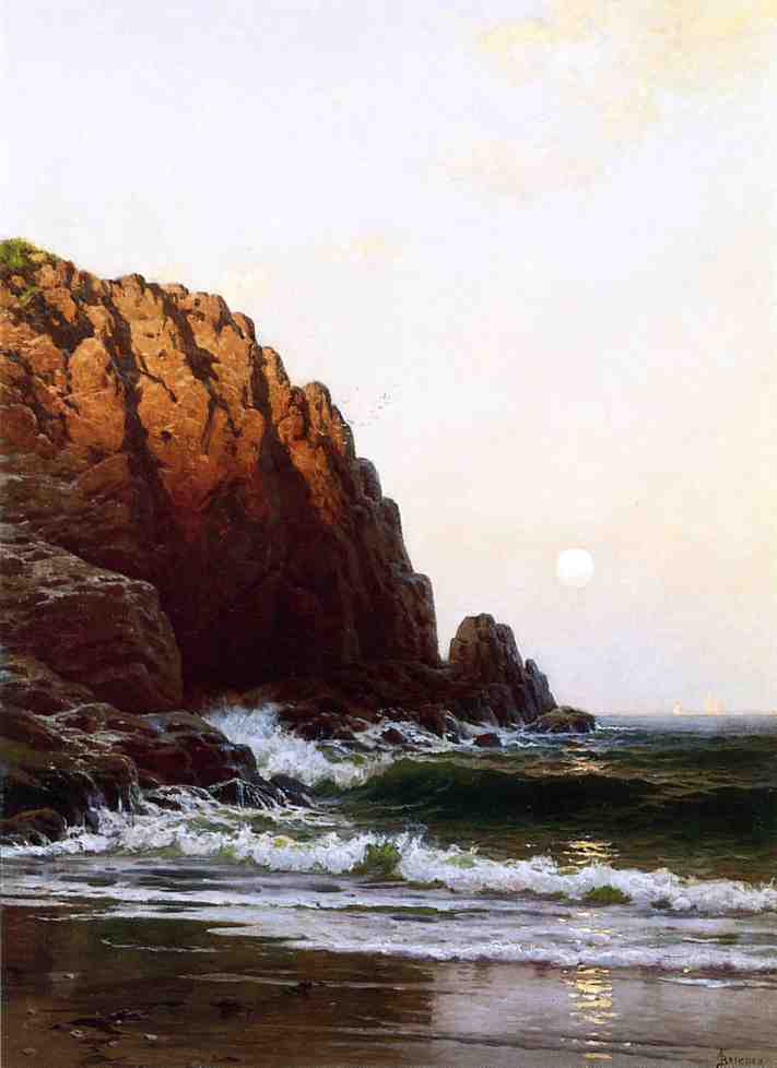 Moonrise, Coast of Maine