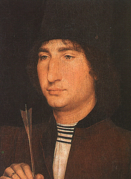 Portrait Of A Man With An Arrow