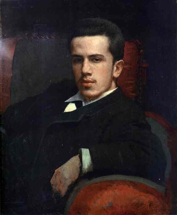 Portrait of Anatoly Kramskoy, the Artist&#39;s Son