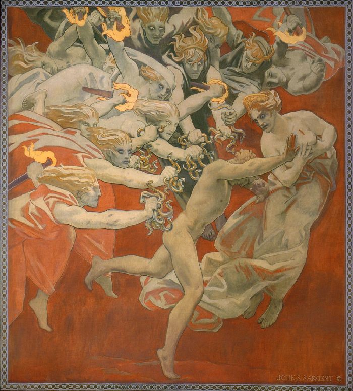 Orestes Pursued by the Furies