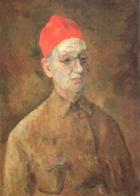 Self Portrait In A Red Fez