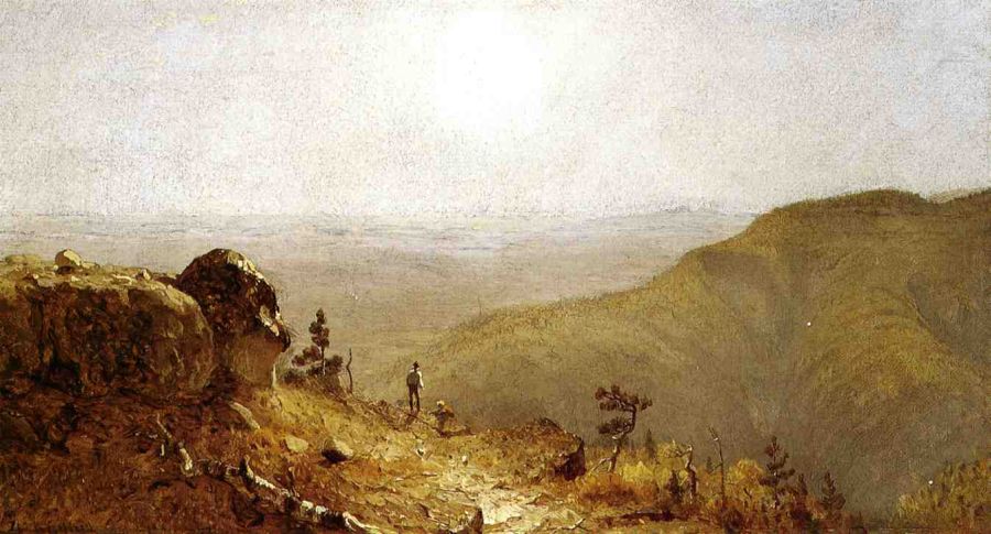 Study for &#39;The View from South Mountain, in the Catskills&#39;