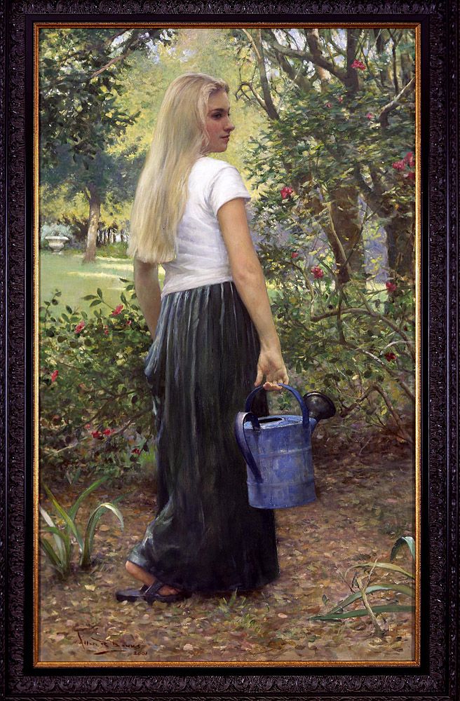 Watering Girl