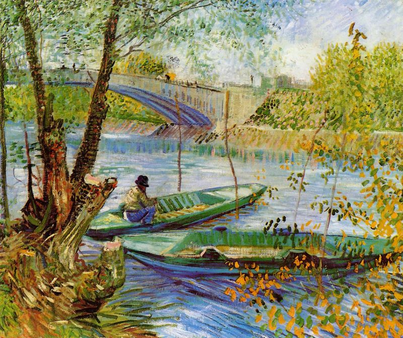 Fishing In The Spring, Pont de Clichy