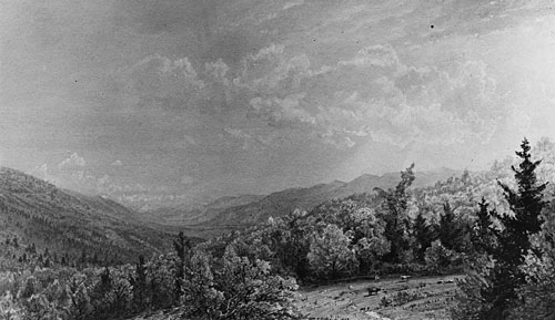 From the Flume House, Franconia, New Hampshire