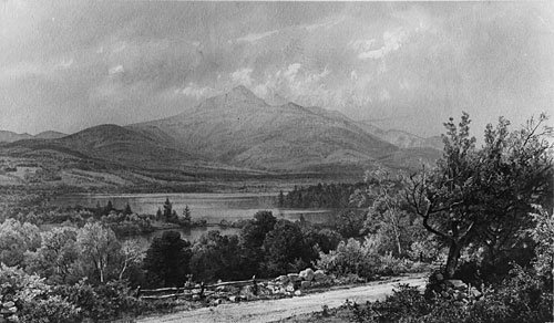 Mount Chocorua and Lake