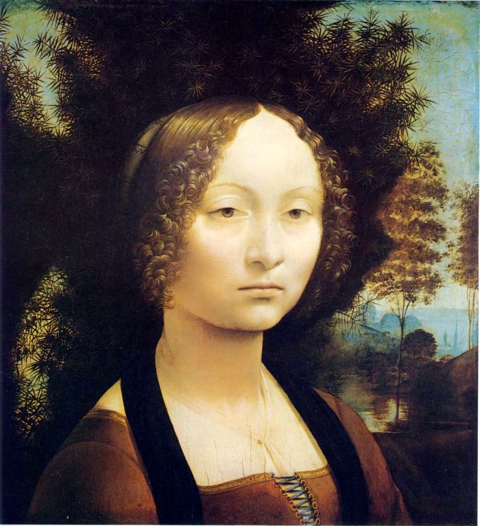 Portrait of Ginevra de Benci