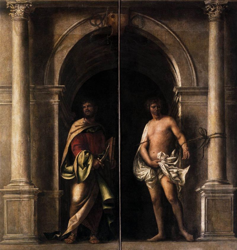 Saint Bartholomew and Saint Sebastian