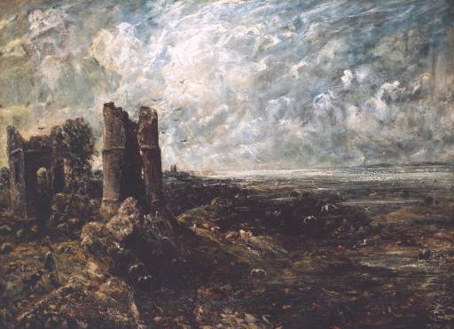 Sketch for &#39;Hadleigh Castle&#39;