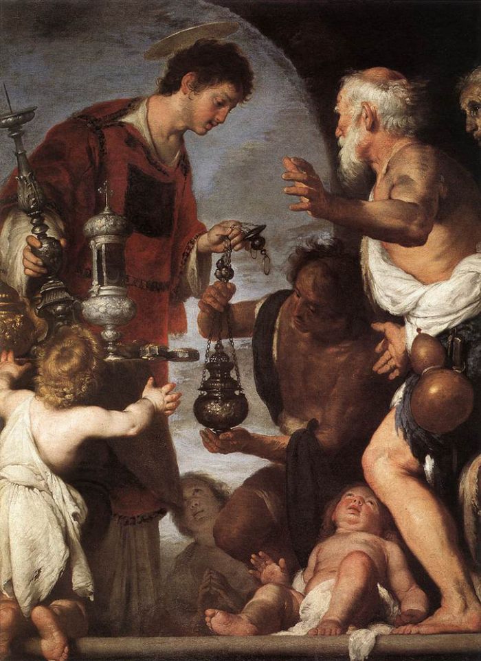 The Charity of Saint Lawrence