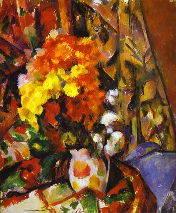 Vase With Flowers, Chrysanthemums