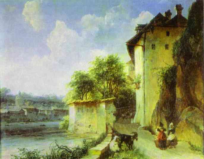 View of Albano, Near Rome