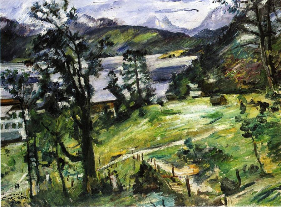 Walchensee Landscape with a Larch