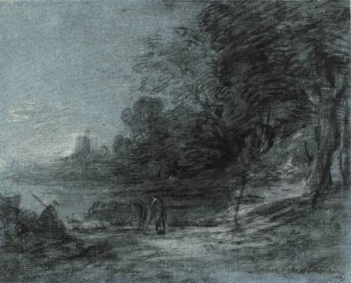 Wooded Landscape with a Church Tower