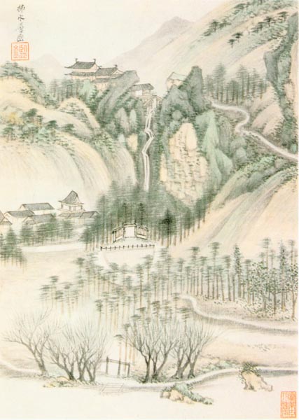 Scenery of Mountain Yu