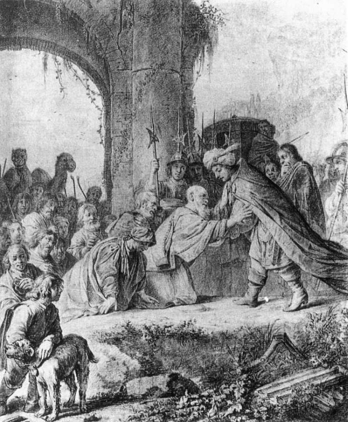 Joseph Receiving His Father and Brothers in Egypt