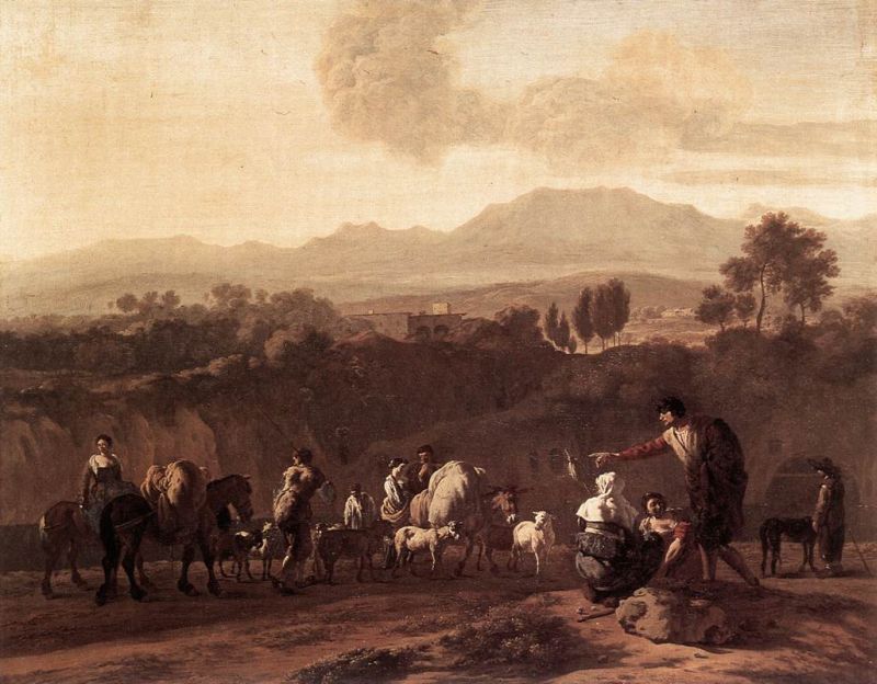 Landscape in the Roman Campagna