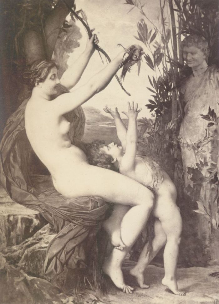 Nymph and Bacchus