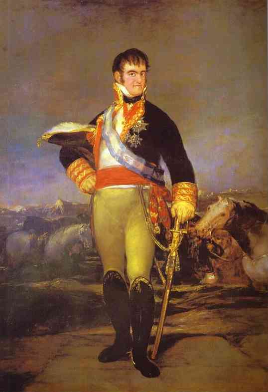 Portrait of Ferdinand VII