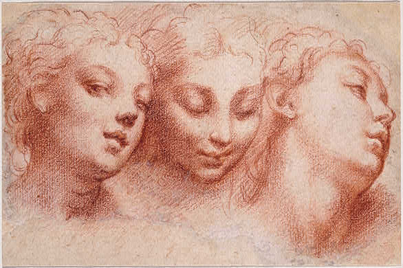 Three Feminine Heads