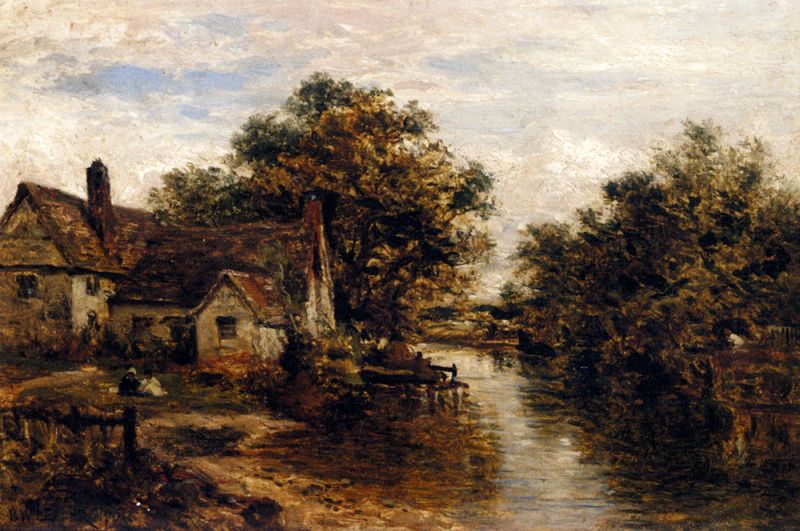 Willy Lott&#39;s House The Subject Of Constable&#39;s &#39;Hay Wain&#39;