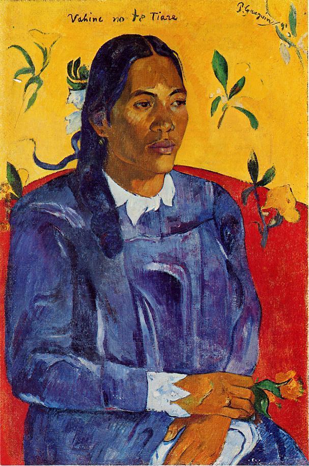 Woman with a Flower