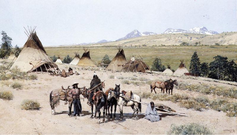 Indian Encampment