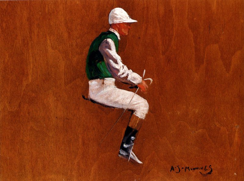 A Jockey Study For Hethersett Races