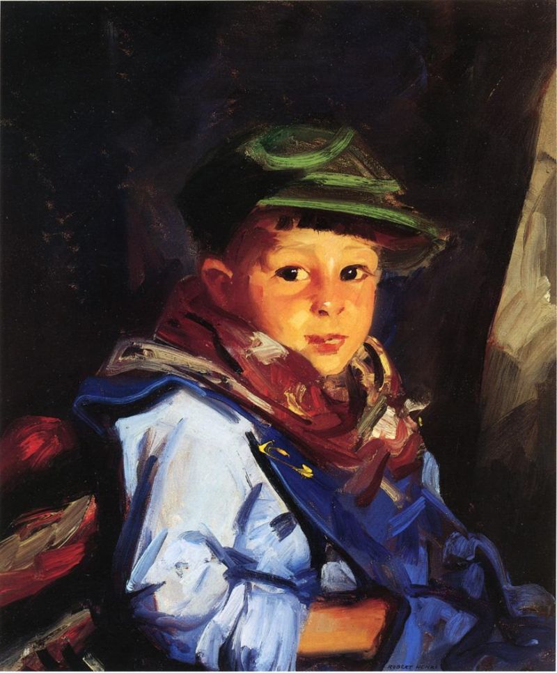 Boy with a Green Cap