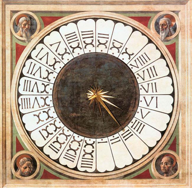 Clock With Heads Of Prophets