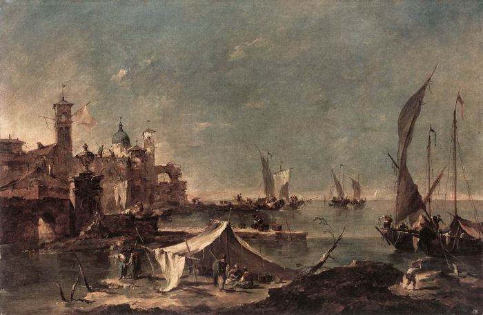 Landscape with a Fisherman&#39;s Tent