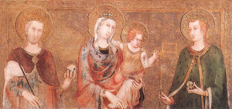 Madonna and Child between Saint Stephen and Saint Ladislaus