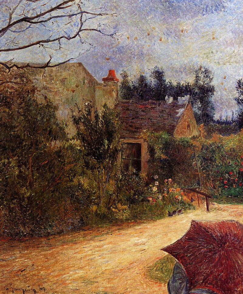 Pissarro&#39;s Garden, Quai du Pothuis, Pontoise