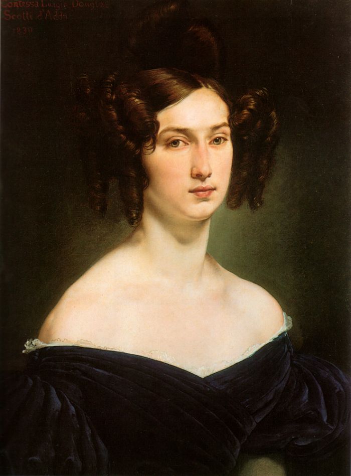 Portrait of Countess Luigia Douglas Scotti d&#39;Adda