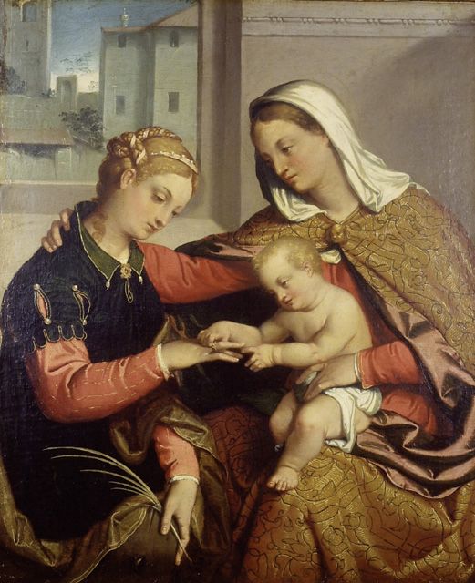 The Mystic Marriage Of Saint Catherine