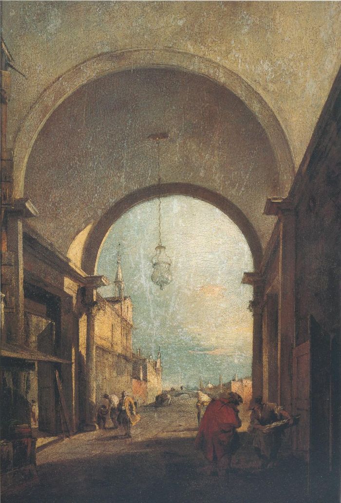 View Of A Courtyard