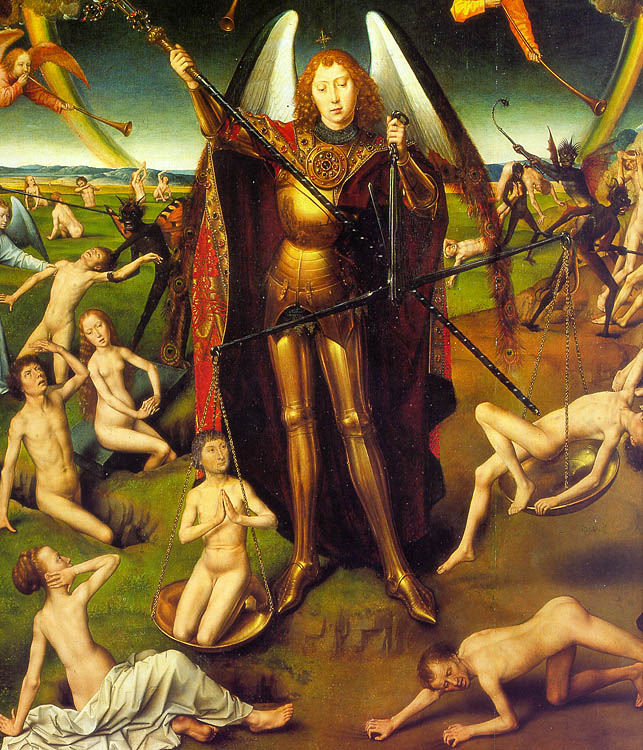 The Last Judgement Triptych, Detail Of Central Panel