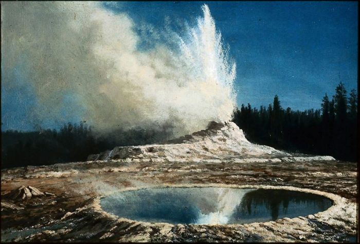 Geyser, Yellowstone Park