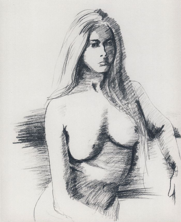 Portrait of a Nude Woman