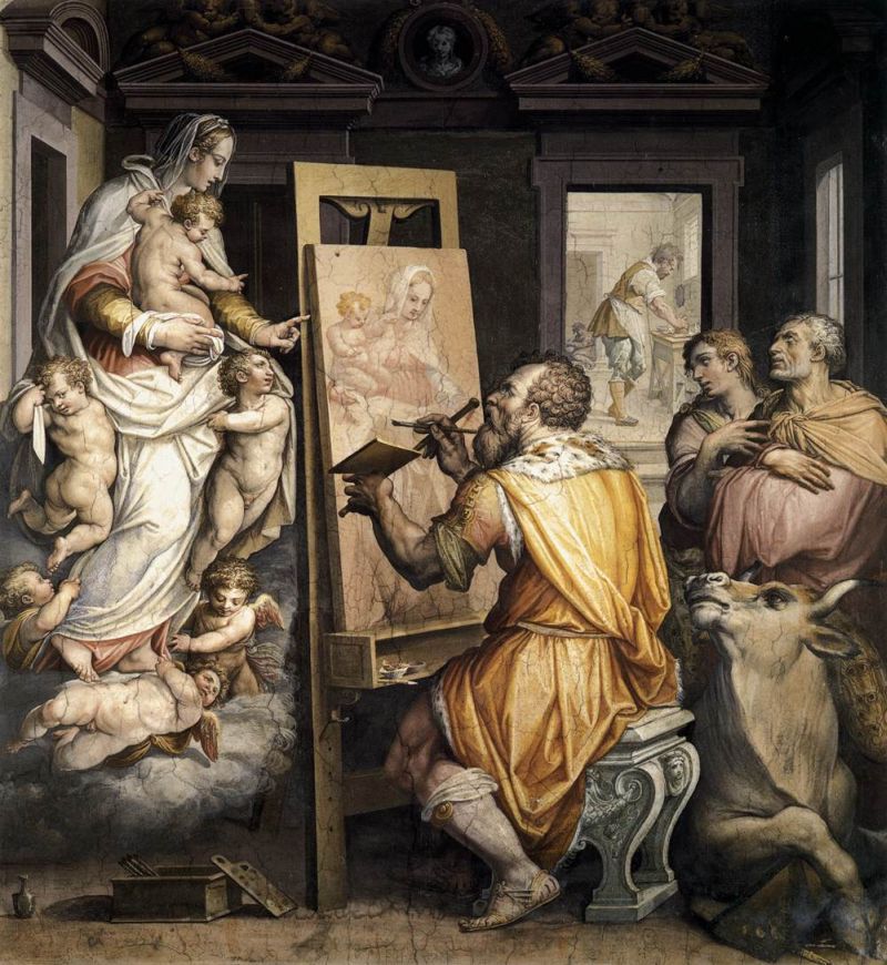 Saint Luke Painting the Virgin