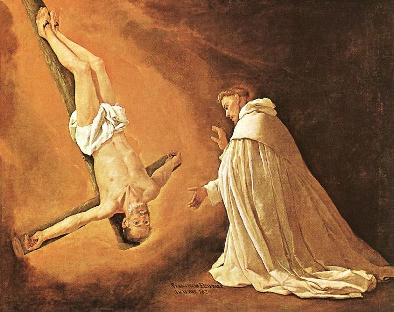 The Apparition of Apostle Saint Peter to Saint Peter of Nolasco