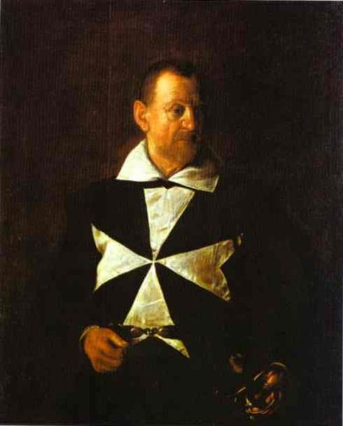 Portrait of Antonio Martelli, Knight of Malta