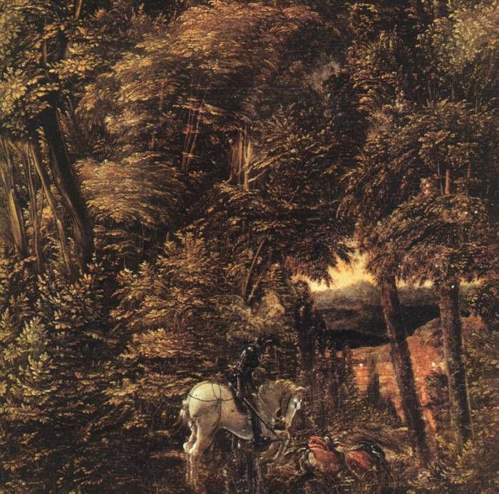 Saint George In The Forest