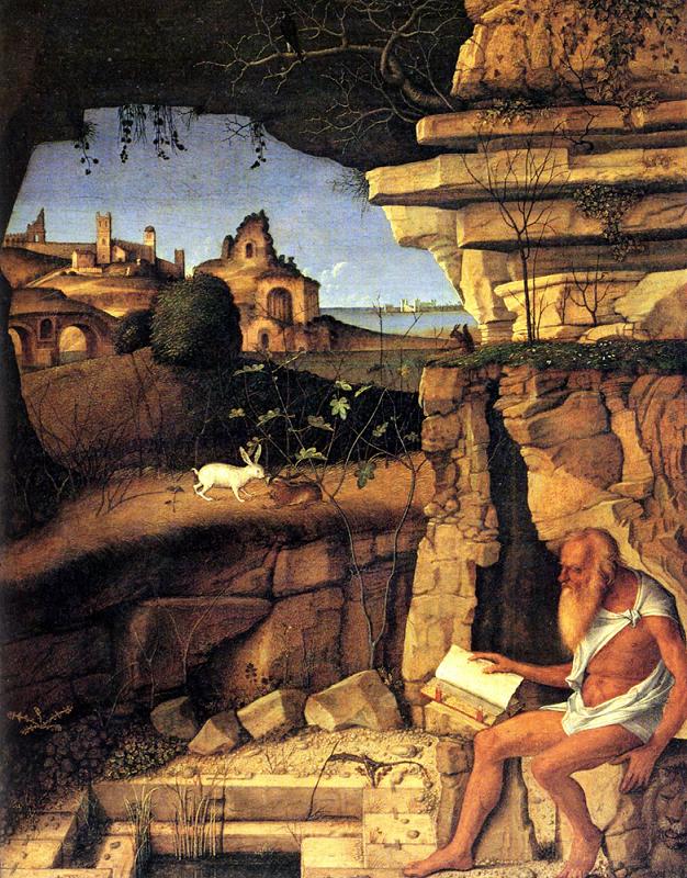 Saint Jerome Reading