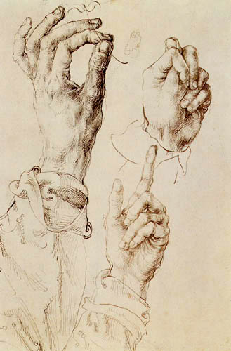 Study of Three Hands