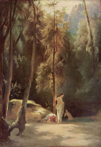 Bathing in the Park of Terni