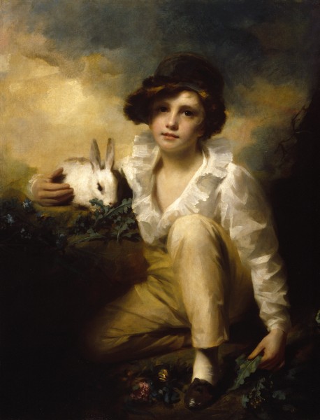 Boy and Rabbit