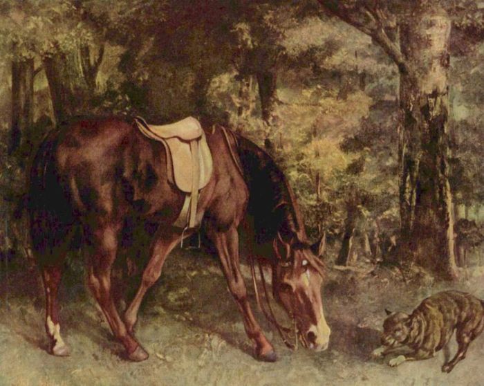 Horse In The Forest